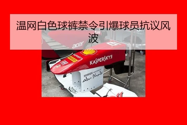 温网白色球裤禁令引爆球员抗议风波